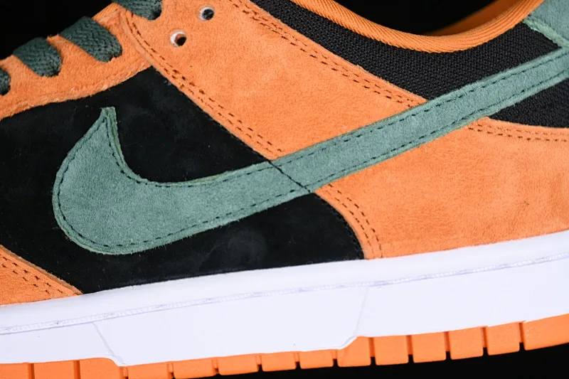 All categories Nk SB Dunk series Nk SB Dunk Low low-top sneakers Nk SB Dunk Low SP "Ceramic" carrot yellow and black SB low-top casual sports skateboard shoes DA1469-001